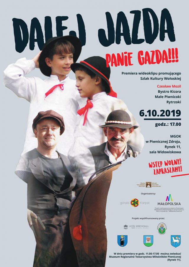 Relacja z premiery teledysku pt. „Dalej Jazda Panie gazda”