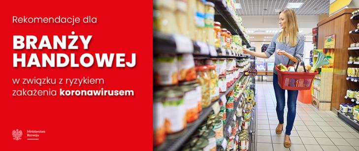 Rekomendacje dla branży handlowej w związku z ryzykiem zakażenia koronawirusem