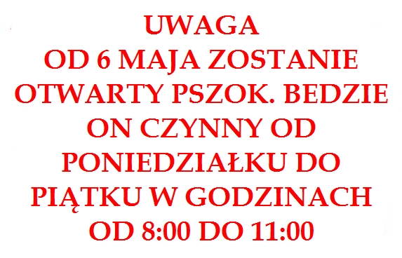 Od 6 maja zostanie otwarty PSZOK
