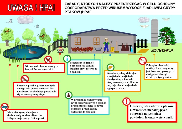 Sytuacja epizootyczna dotycząca HPAI