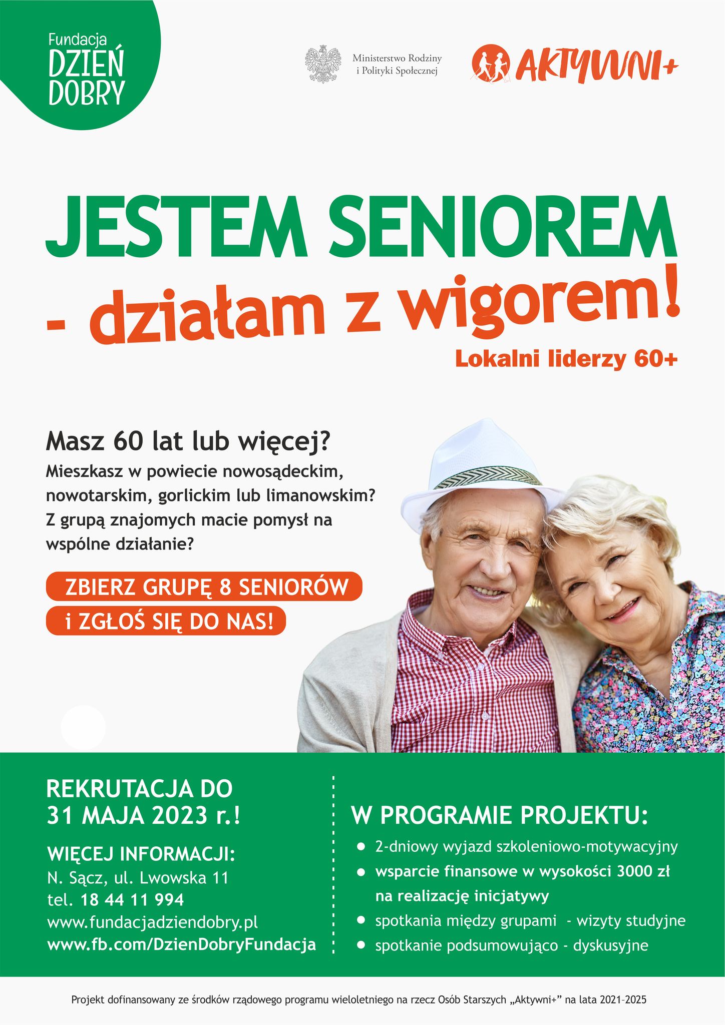 Jestem Seniorem - działam z wigorem