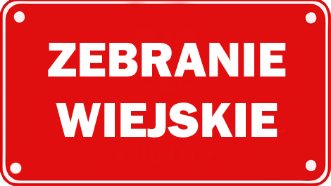 Terminy zebrań wiejskich