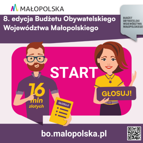 8. edycji Budżetu Obywatelskiego Województwa Małopolskiego