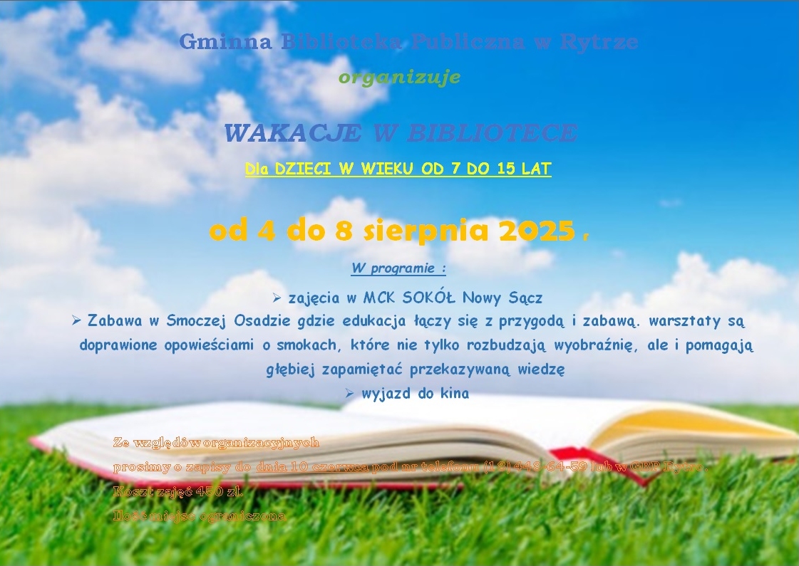 Wakacje w Bibliotece
